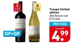 Hoogvliet Tunupa limited edition aanbieding