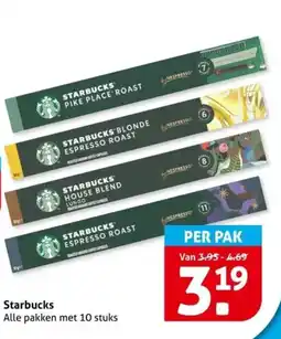 Hoogvliet Starbucks aanbieding