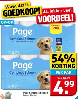 Hoogvliet Page Compleet Schoon aanbieding