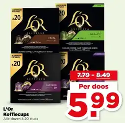 PLUS L'Or Koffiecups aanbieding