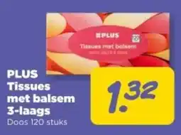 PLUS PLUS Tissues met balsem aanbieding