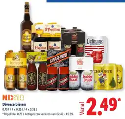 Lidl Diverse bieren aanbieding