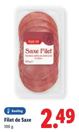 Lidl Filet de Saxe aanbieding