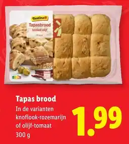 Lidl Tapas brood aanbieding