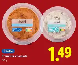 Lidl Premium vissalade aanbieding
