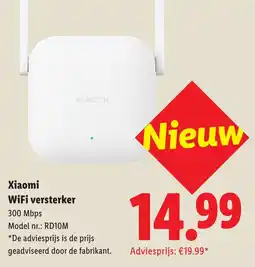 Lidl Xiaomi WiFi versterker aanbieding