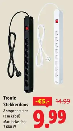 Lidl Tronic Stekkerdoos aanbieding