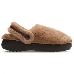 Foot Locker Crocs Classic Slippers en Sandalen Dames - Bruin - Maat 39-40 - Plastic aanbieding