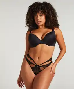 Hunkemoller Hunkemöller String Ada Zwart aanbieding