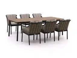 Kees Smit Apple Bee Milou 240cm dining tuinset 7-delig aanbieding