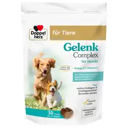 Zooplus 2x90g Doppelherz Gewricht Complex voor honden Aanvullende voeding voor honden aanbieding