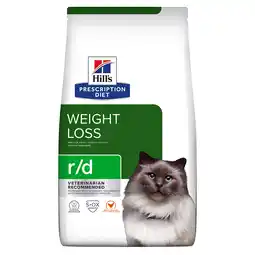Zooplus Hill´s Prescription Diet Feline r/d Weight Reduction Kattenvoer met Kip - Voordeeelpakket 3 x 3 kg aanbieding