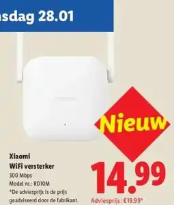 Lidl Xiaomi WiFi versterker aanbieding