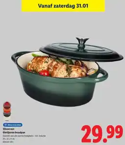 Lidl Silvercrest Gietijzeren braadpan aanbieding
