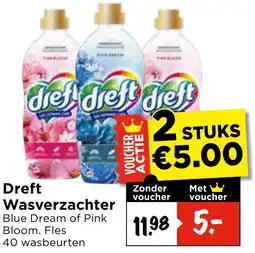 Vomar Voordeelmarkt Dreft Wasverzachter aanbieding