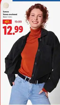 Lidl Dames overhemd aanbieding