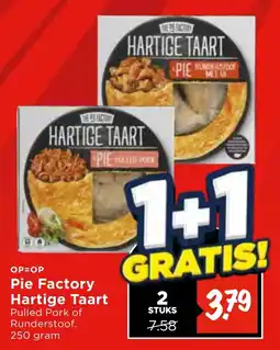 Vomar Voordeelmarkt Pie Factory Hartige Taart aanbieding