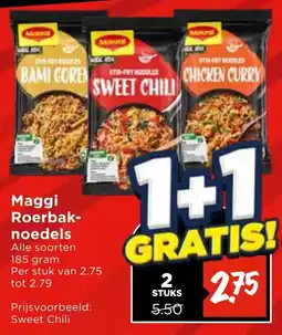 Vomar Voordeelmarkt Maggi Roerbak- noedels aanbieding