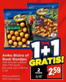 Vomar Voordeelmarkt Aviko Bistro of Rosti Rondjes aanbieding