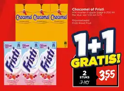 Vomar Voordeelmarkt Chocomel of Fristi aanbieding
