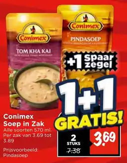 Vomar Voordeelmarkt Conimex Soep in Zak aanbieding