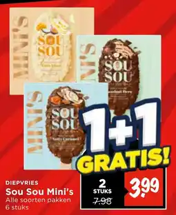 Vomar Voordeelmarkt Diepvries Sou Sou Mini's aanbieding