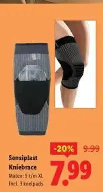 Lidl Sensiplast kniebace aanbieding