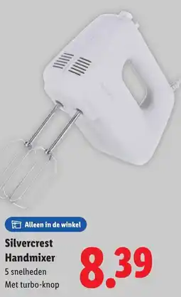 Lidl Silvercrest Handmixer aanbieding