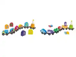 Lidl lupilu Houten treinset aanbieding