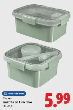 Lidl Curver Smart to Go Lunchbox aanbieding