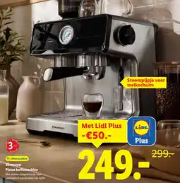 Lidl Silvercrest Piston koffiemachine aanbieding