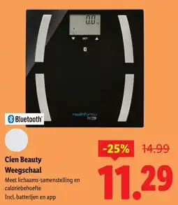 Lidl Cien Beauty Weegschaal aanbieding