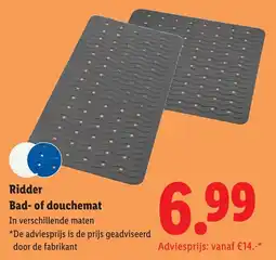 Lidl Ridder Bad of douchemat aanbieding