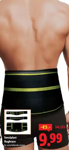 Lidl Sensiplast Rugbrace aanbieding