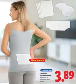 Lidl Sensiplast Warmtepleisters aanbieding
