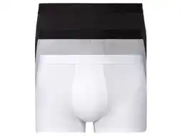 Lidl LIVERGY 3 heren boxers (Zwart/grijs/wit, XXL) aanbieding