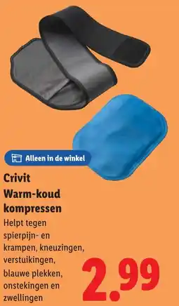 Lidl Crivit Warm-koud kompressen aanbieding