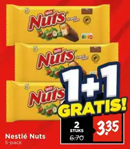 Vomar Voordeelmarkt Nestlé Nuts aanbieding