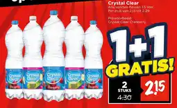 Vomar Voordeelmarkt Crystal Clear aanbieding