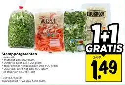 Vomar Voordeelmarkt Stamppotgroenten aanbieding