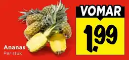 Vomar Voordeelmarkt Ananas aanbieding