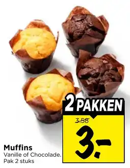 Vomar Voordeelmarkt Muffins aanbieding