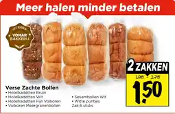 Vomar Voordeelmarkt Verse Zachte Bollen aanbieding