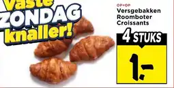 Vomar Voordeelmarkt Versgebakken Roomboter Croissants aanbieding