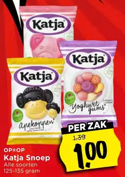Vomar Voordeelmarkt Katja Snoep aanbieding