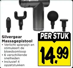 Vomar Voordeelmarkt Silvergear Massagepistool aanbieding