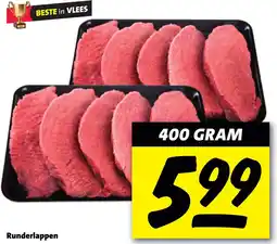 Nettorama Runderlappen aanbieding