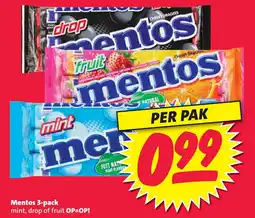 Nettorama Mentos aanbieding