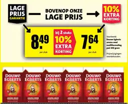 Nettorama Douwe Egberts aroma rood snelfiltermaling aanbieding
