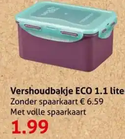 Hoogvliet Vershoudbakje ECO aanbieding